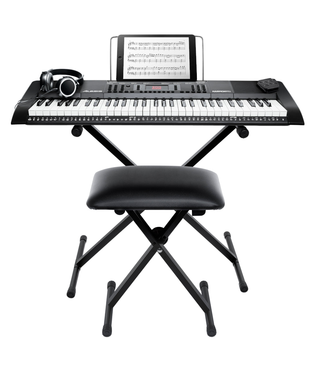 Alesis Harmony 61 MK3 61-Key Portable Keyboard with Built-In Speakers
